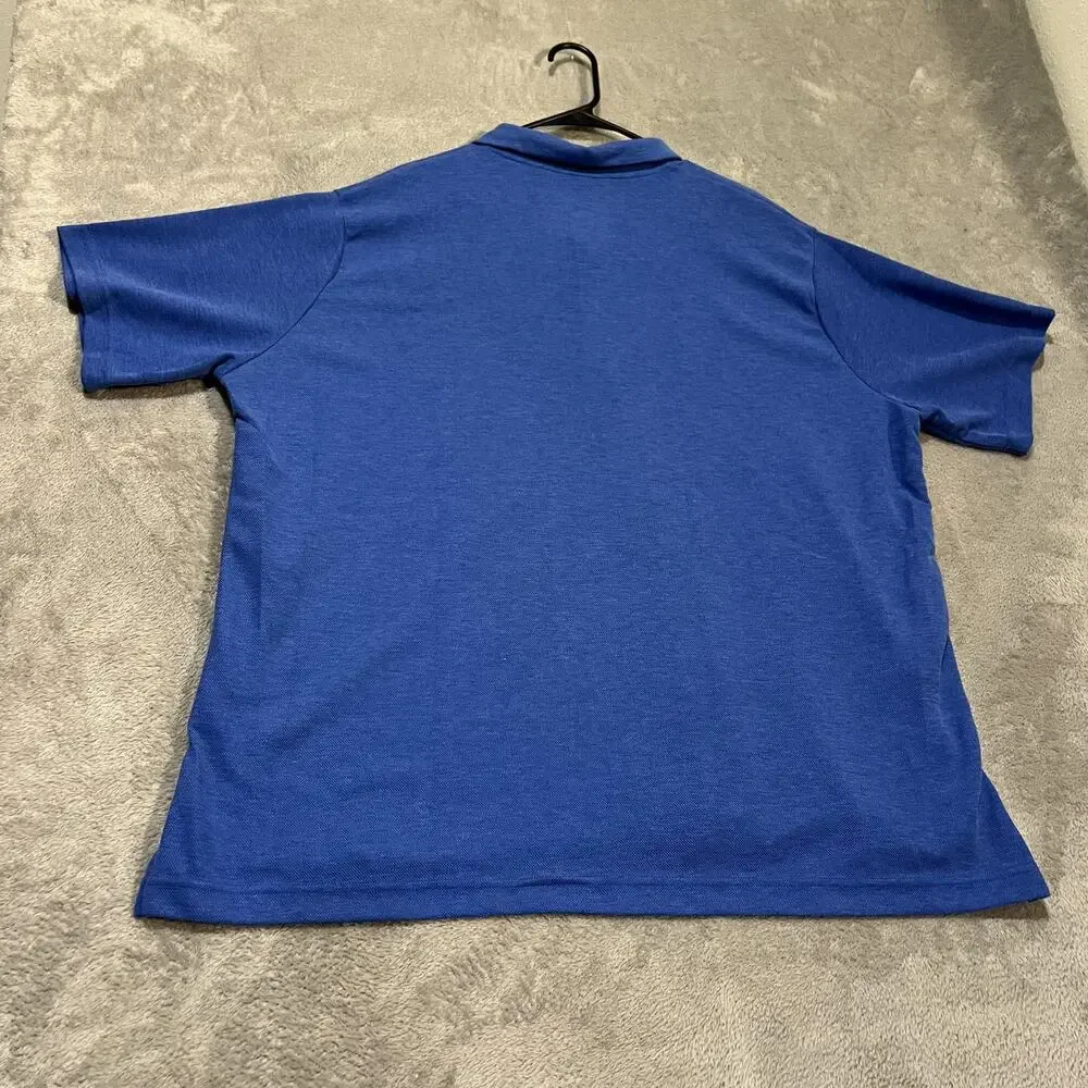 Florida Gators Polo Shirt Mens 2XL Blue NCAA College Football Dri-FIT Golf Nike